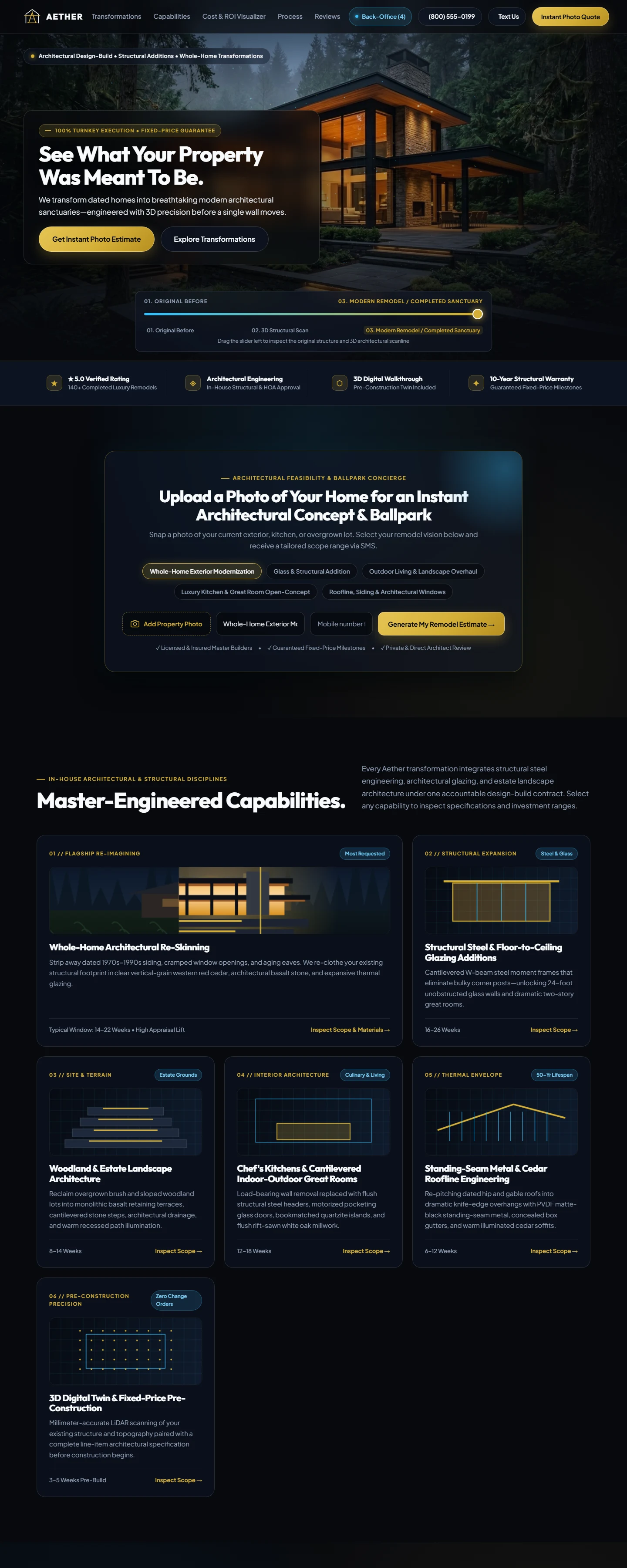 Luxury Remodel Smart Site Preview